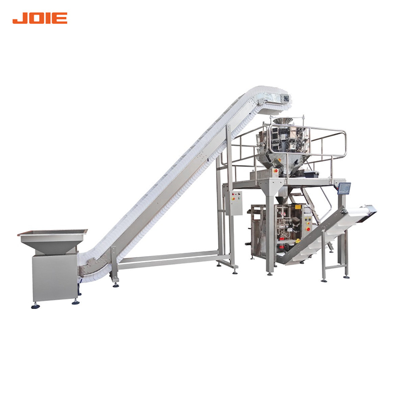 Máquina de embalagem vertical para enchimento de alimentos para biscoitos profissionais da China Flow Pack Horizontal VFFS