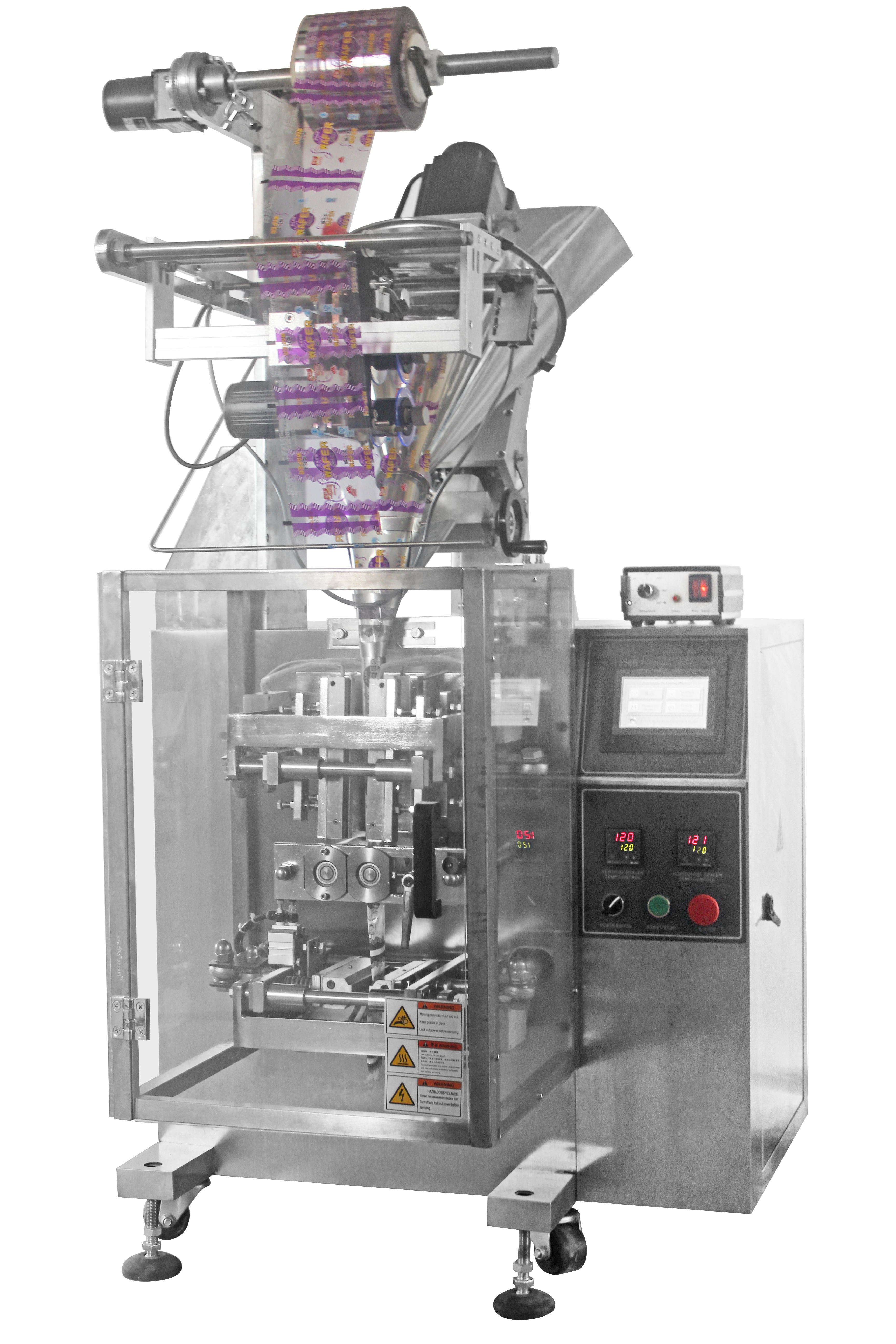 Máquina de embalagem vertical de sacos de grãos de qualidade de travesseiro