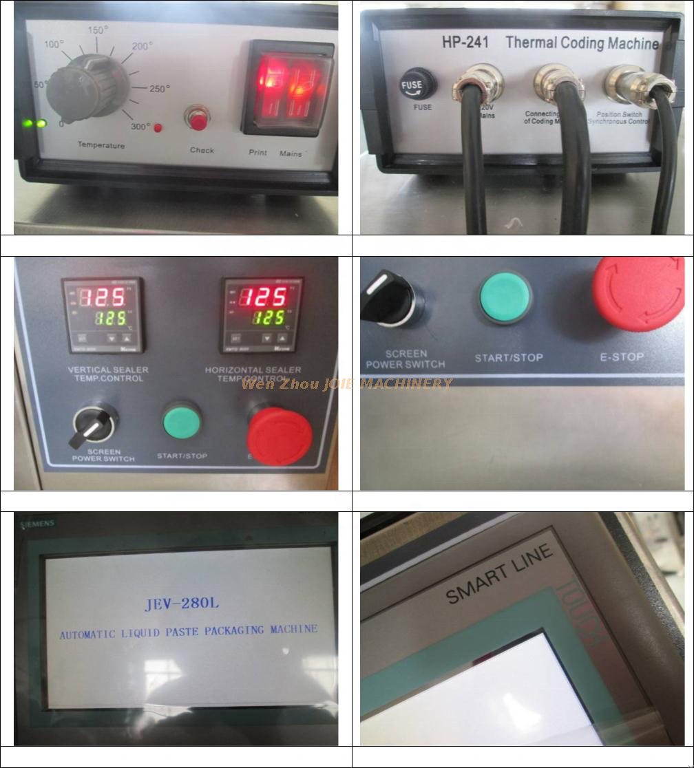 Máquina de enchimento e selagem multifuncional semiautomática de alto desempenho