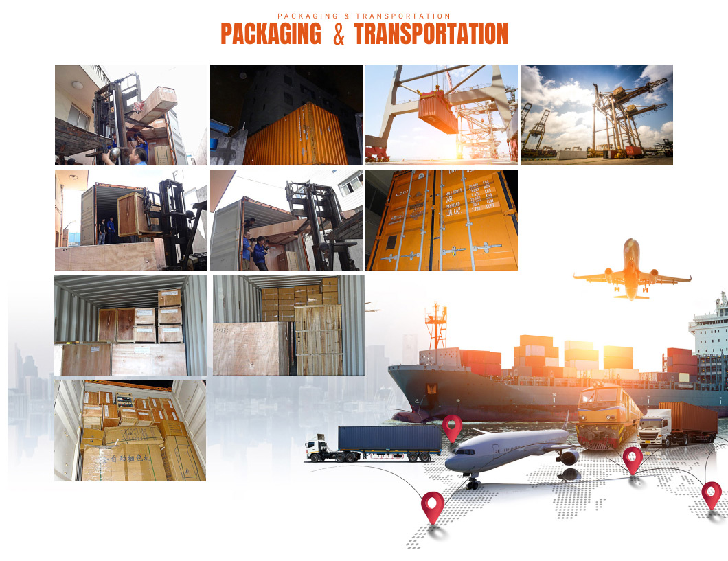 embalagem e transporte